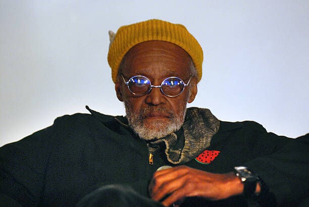 DETROIT, MI - FEBRUARY 26: Director Melvin Van Peebles is seen onstage during a question and answer session before a screening of his film Sweet Sweetback